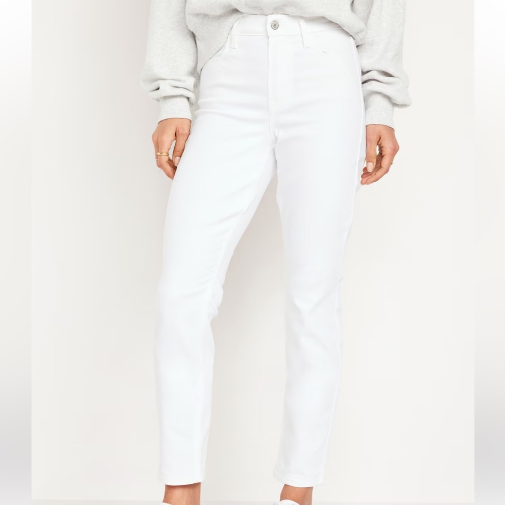 Old Navy WOW straight short high rise jeans